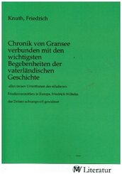 Chronik von Gransee verbunden mit den wichtigsten Begebenheiten der vaterländischen Geschichte