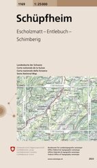 Landeskarte der Schweiz Schüpfheim