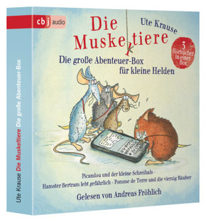 Die Muskeltiere - Die große Abenteuer-Box für kleine Helden, 6 Audio-CD