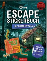 Escape-Stickerbuch - Die Hütte im Wald