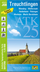ATK25-J08 Treuchtlingen (Amtliche Topographische Karte 1:25000)