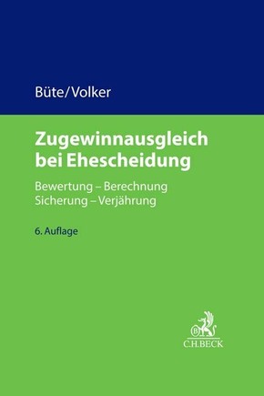 Zugewinnausgleich bei Ehescheidung