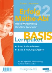 Erfolg im Mathe-Abi 2022 Lernpaket 'Basis' Baden-Württemberg Berufliche Gymnasien, 2 Teile