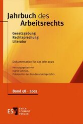 Jahrbuch des Arbeitsrechts: Jahrbuch des Arbeitsrechts