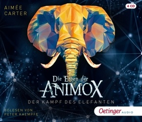 Die Erben der Animox 3. Der Kampf des Elefanten, 4 Audio-CD