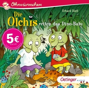 Die Olchis retten das Dino-Baby, 1 Audio-CD