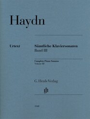 Joseph Haydn - Sämtliche Klaviersonaten Band III