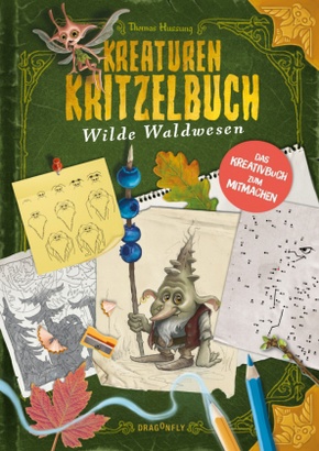 Kreaturenkritzelbuch - Wilde Waldwesen