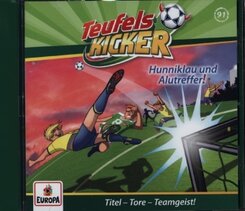 Teufelskicker - Hunniklau und Alutreffer!, 1 Audio-CD