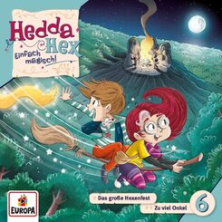 Hedda Hex - Das große Hexenfest/Zu viel Onkel, 1 Audio-CD