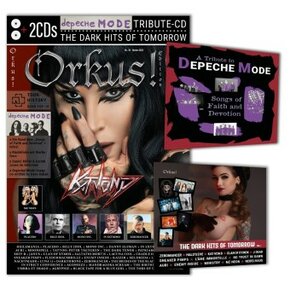 Orkus-Edition mit DEPECHE-MODE-Tribute-CD "SONGS OF FAITH AND DEVOTION"! Plus 2. CD: "THE DARK HITS OF TOMORROW"