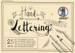 URSUS Handlettering Paper, DIN A6, creme