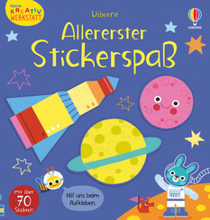 Kleine Kreativ-Werkstatt: Allererster Stickerspaß