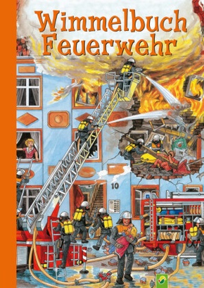 Wimmelbuch Feuerwehr für Kinder ab 3 Jahren