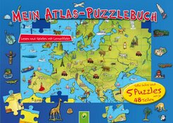 Mein Atlas-Puzzlebuch für Kinder ab 6 Jahren