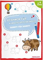 Zeichnen für Kindergartenkinder. Schritt für Schritt