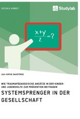 Systemsprenger in der Gesellschaft. Wie traumapädagogische Ansätze in der Kinder- und Jugendhilfe zur Prävention beitrag