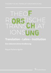 Translation - Lehre - Institution