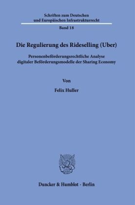 Die Regulierung des Rideselling (Uber).