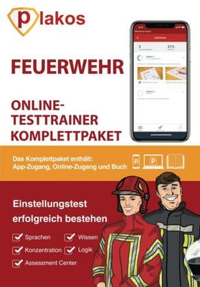 Feuerwehr Einstellungstest Komplettpaket, m. 1 Buch, m. 2 Beilage