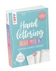 Handlettering Design Paper Block Cotton Candy A6