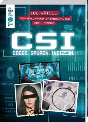 CSI: Codes, Spuren, Indizien - Rätselbuch für Fans von Crime und Forensik