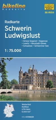 Radkarte Schwerin Ludwigslust (RK-MV04)