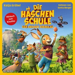 Die Häschenschule - Der große Eierklau, 2 Audio-CD