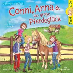 Conni & Co 18: Conni, Anna und das große Pferdeglück, 2 Audio-CD