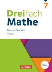 Dreifach Mathe - Nordrhein-Westfalen - Ausgabe 2020/2022 - 7. Schuljahr