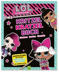 L.O.L. Surprise! Kritzel-Kratzel-Buch mit Bambus-Stick