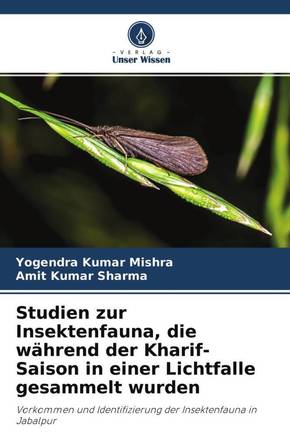 Studien zur Insektenfauna, die während der Kharif-Saison in einer Lichtfalle gesammelt wurden