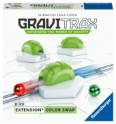 Ravensburger GraviTrax Erweiterung Color Swap - Ideales Zubehör für spektakuläre Kugelbahnen, Konstruktionsspielzeug für