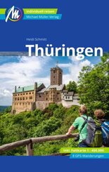 Thüringen Reiseführer Michael Müller Verlag, m. 1 Karte