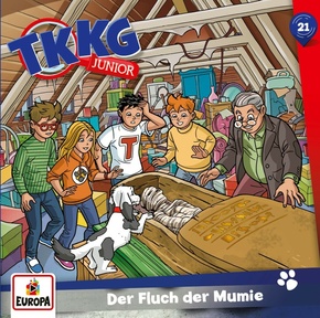 TKKG Junior - Der Fluch der Mumie, 1 Audio-CD
