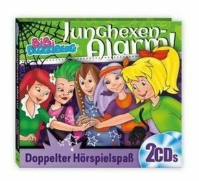 Bibi Blocksberg  - Junghexen-Alarm!, 2 Audio-CD