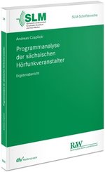 Programmanalyse der sächsischen Hörfunkveranstalter