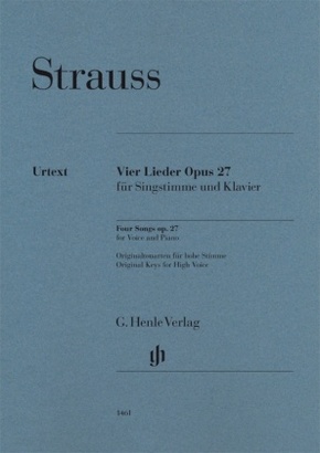 Richard Strauss - Vier Lieder op. 27