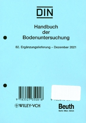Handbuch der Bodenuntersuchung
