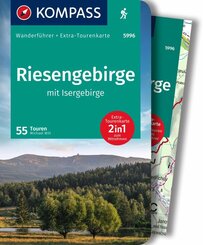 KOMPASS Wanderführer Riesengebirge mit Isergebirge, 55 Touren