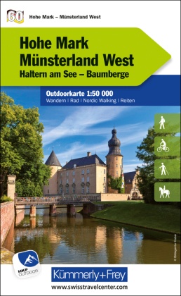 Hohe Mark - Münsterland West Nr. 60 Outdoorkarte Deutschland 1:50 000