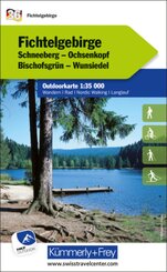 Fichtelgebirge Nr. 36 Outdoorkarte Deutschland 1:35 000