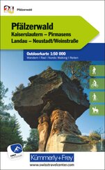 Pfälzerwald Nr. 24 Outdoorkarte Deutschland 1:50 000