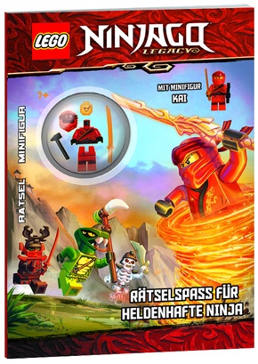 LEGO® Ninjago® - Rätselspaß für heldenhafte Ninja (Mit Minifigur Kai)