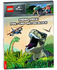 LEGO® Jurassic World(TM) - Mein Maxi Mal- und Rätselblock