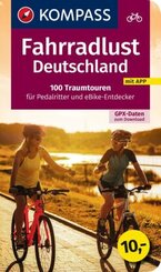 KOMPASS Fahrradlust Deutschland 100 Traumtouren