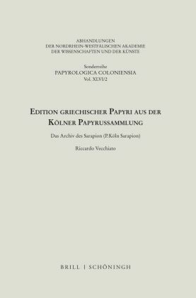Edition griechischer Papyri aus der Kölner Papyrussammlung