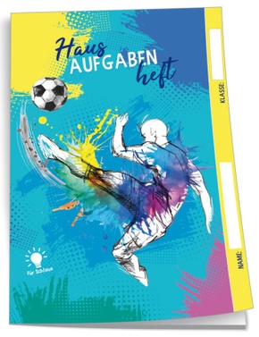 Trötsch Hausaufgabenheft für Schlaue Fußball