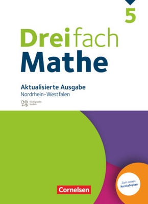 Dreifach Mathe - Nordrhein-Westfalen - Ausgabe 2022 - 5. Schuljahr