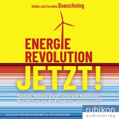 Energierevolution jetzt!: Mobilität, Wohnen, grüner Strom und Wasserstoff: Was führt uns aus der Klimakrise - und was ni, Audio-CD, MP3
